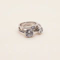 Harmony Gemstone Trio Ring Set