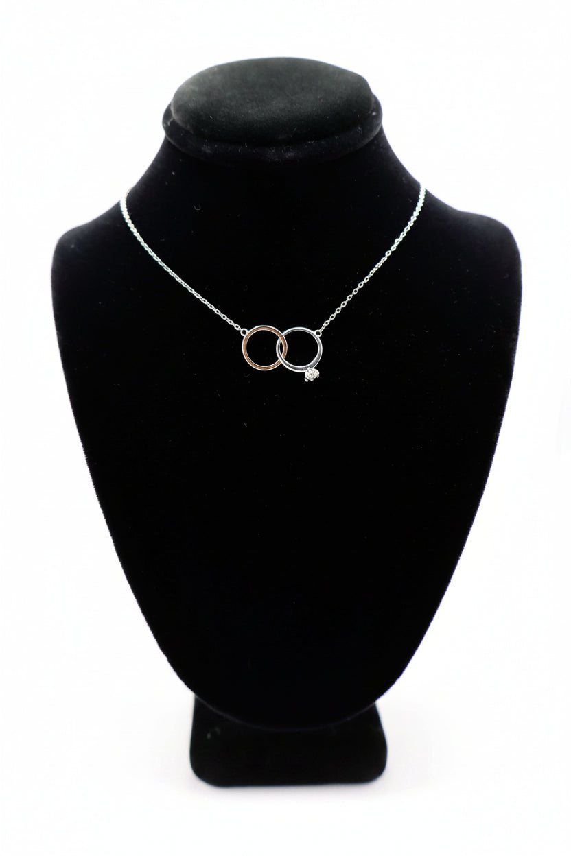Eternal Embrace White Gold Necklace - Timeless Luxury
